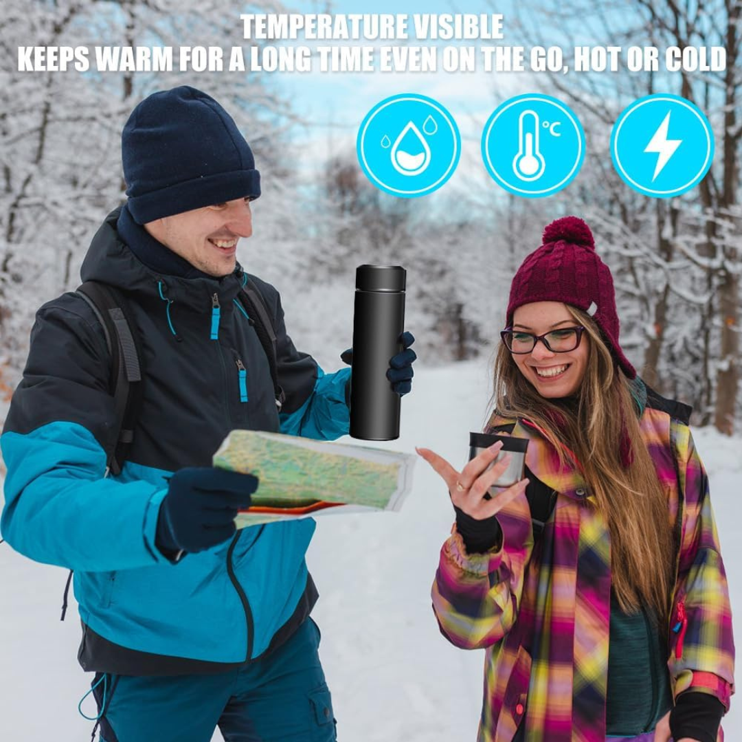 Termo Inteligente con Pantalla LED
